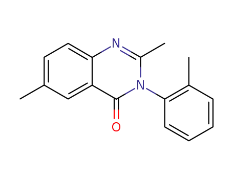 2,6-dimethyl-3-<i>o</i>-tolyl-3<i>H</i>-quinazolin-4-one