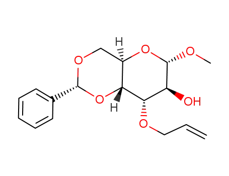 methyl 3-O-allyl-4,6-O-benzylidene-α-D-altropyranoside