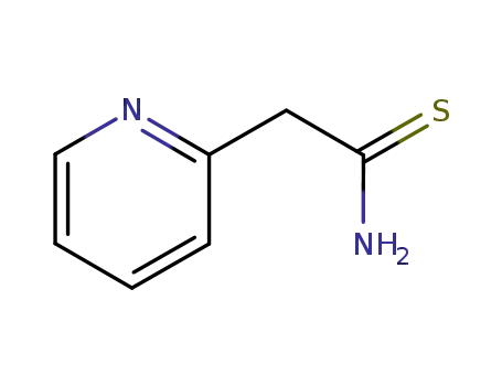 Molecular Structure of 26414-86-8 (2-Pyridinethioacetamide)