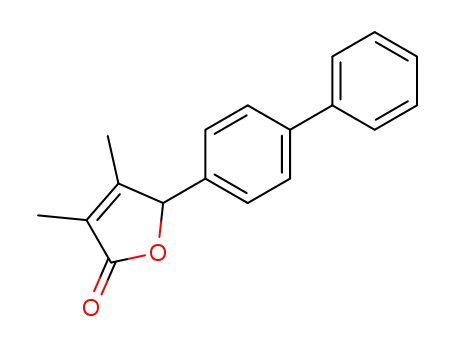 5-biphenyl-4-yl-3,4-dimethyl-5<i>H</i>-furan-2-one