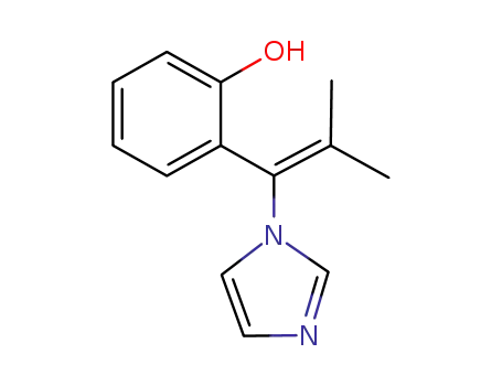 Phenol, 2-[1-(1H-imidazol-1-yl)-2-methyl-1-propenyl]-