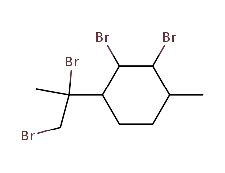 2,3,8,9-tetrabromo-<i>p</i>-menthane