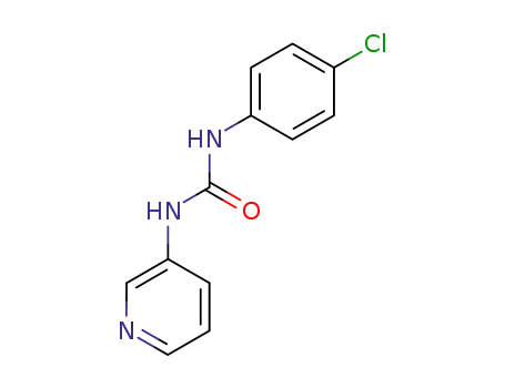 Molecular Structure of 13208-59-8 (Urea, N-(4-chlorophenyl)-N'-3-pyridinyl-)