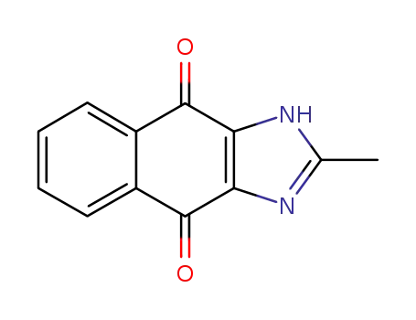 1H-Naphth[2,3-d]imidazole-4,9-dione, 2-methyl-