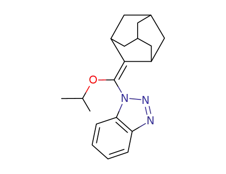 1-(adamantylidene-2-propanoxy-methyl)-1H-benzotriazole