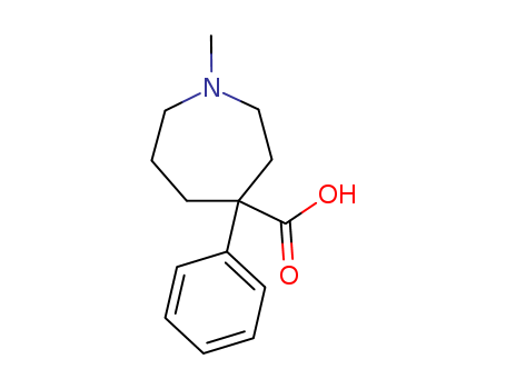 1H-Azepine-4-carboxylic acid, hexahydro-1-methyl-4-phenyl-