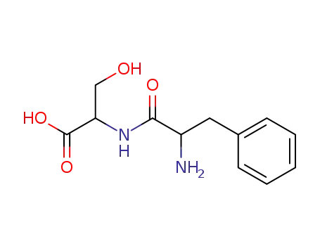 Molecular Structure of 97812-12-9 (L-Serine, N-D-phenylalanyl-)