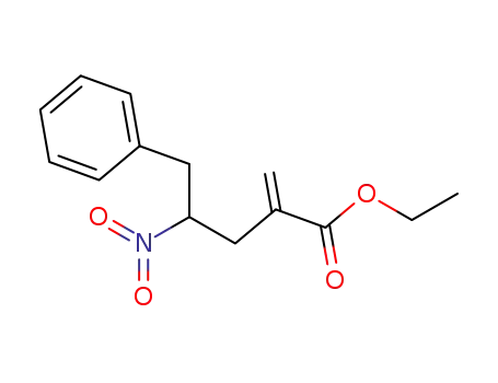 2-Methylene-4-nitro-5-phenyl-pentanoic acid ethyl ester
