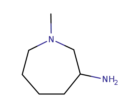 Molecular Structure of 188192-55-4 (1H-Azepin-3-amine,hexahydro-1-methyl)