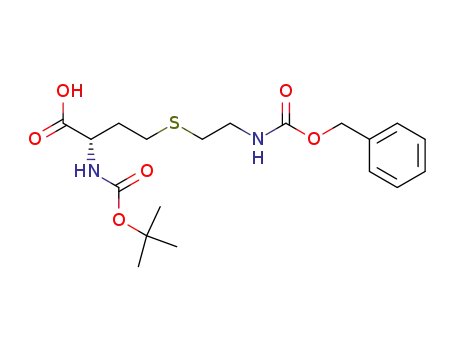 S-(2-Benzyloxycarbonylaminoethyl)-N-tert-butoxy-carbonyl-L-homocysteine