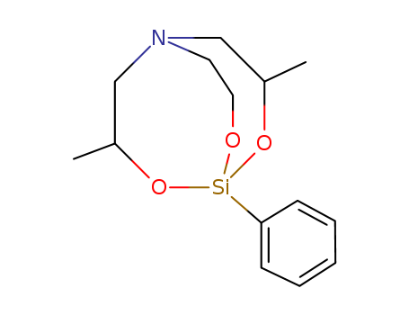 3,7-dimethyl-1-phenyl-2,8,9-trioxa-5-aza-1-silabicyclo[3.3.3]undecane