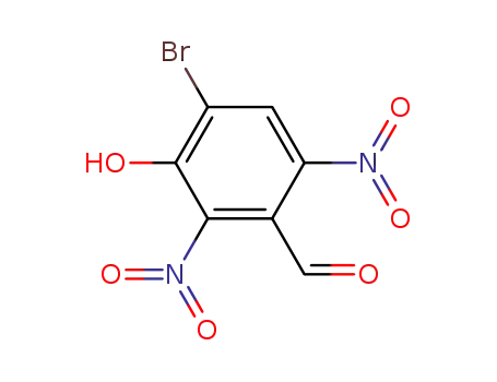 4-bromo-3-hydroxy-2,6-dinitro-benzaldehyde