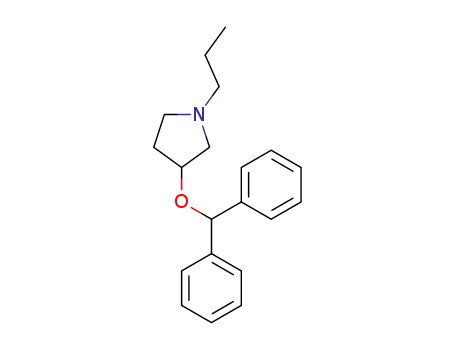 3-BENZHYDRYLOXY-1-PROPYL-PYRROLIDINE