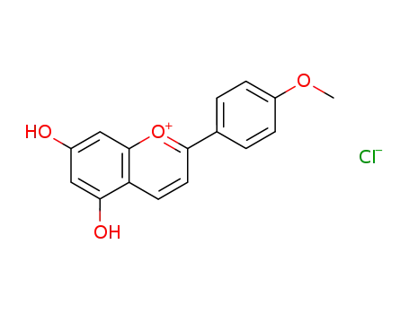 Molecular Structure of 1090-74-0 (2-(4-methoxyphenyl)-2H-chromene-5,7-diol)