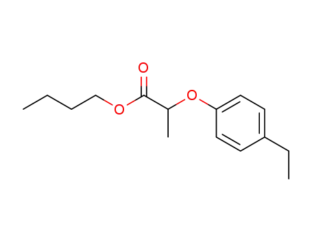Propanoic acid, 2-(4-ethylphenoxy)-, butyl ester