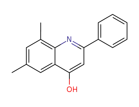 Molecular Structure of 93315-54-9 (6,8-DIMETHYL-2-PHENYL-4-QUINOLINOL)