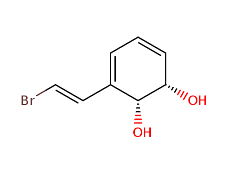 3,5-CYCLOHEXADIENE-1,2-DIOL,3-[(1E)-2-BROMOVINYL]-,(1S,2R)-