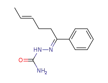 1-phenyl-hex-4-en-1-one semicarbazone