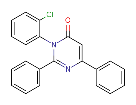 4(3H)-Pyrimidinone, 3-(2-chlorophenyl)-2,6-diphenyl-