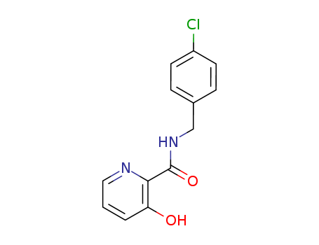 2-Pyridinecarboxamide, N-[(4-chlorophenyl)methyl]-3-hydroxy-