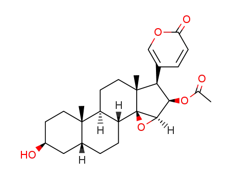Molecular Structure of 470-37-1 (Cinobufagin)