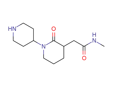 <i>N</i>-methyl-2-(2-oxo-[1,4']bipiperidinyl-3-yl)-acetamide