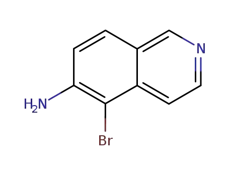 6-Isoquinolinamine,5-bromo-(9CI)