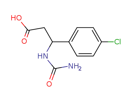 3-[(아미노카보닐)아미노]-3-(4-클로로페닐)프로판산