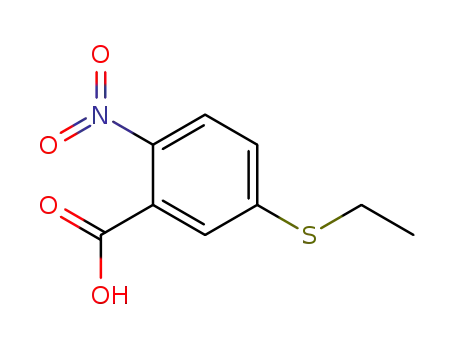 5-ethylsulfanyl-2-nitro-benzoic acid