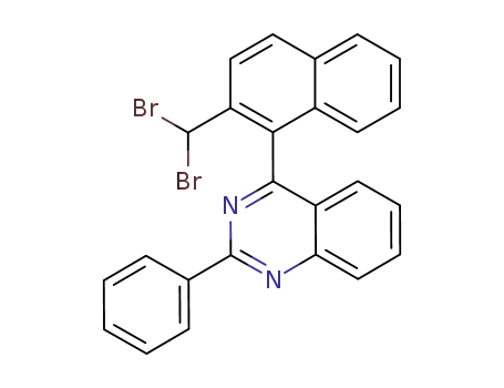 4-(2-dibromomethyl-naphthalen-1-yl)-2-phenyl-quinazoline