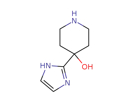 4-피페리디놀, 4-(1H-이미다졸-2-일)-