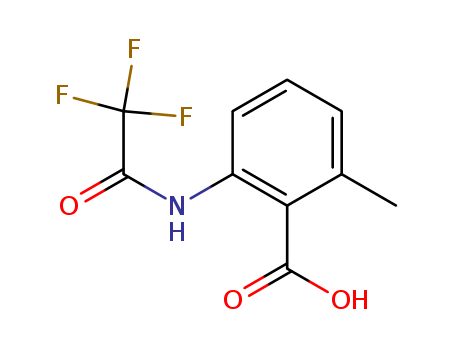 Benzoic acid,2-methyl-6-[(2,2,2-trifluoroacetyl)amino]-