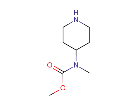 카르밤산, 메틸-4-피페리디닐-, 메틸 에스테르(9CI)