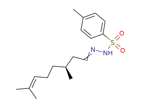 Molecular Structure of 617888-81-0 ((S)-citronellal tosylhydrazone)