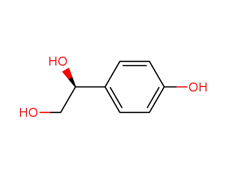 Molecular Structure of 2380-75-8 (4-hydroxyphenethylene glycol)