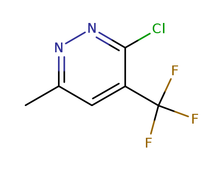 Pyridazine, 3-chloro-6-methyl-4-(trifluoromethyl)-