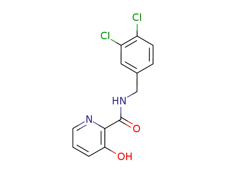 2-Pyridinecarboxamide, N-[(3,4-dichlorophenyl)methyl]-3-hydroxy-