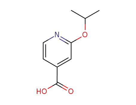 Molecular Structure of 862507-33-3 (2-ISOPROPOXY-ISONICOTINIC ACID)