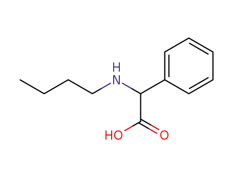 Molecular Structure of 5472-06-0 (2-butylamino-2-phenyl-acetic acid)