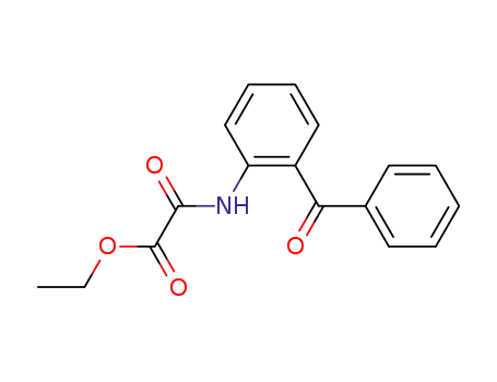 Molecular Structure of 338401-00-6 (ETHYL 2-(2-BENZOYLANILINO)-2-OXOACETATE)