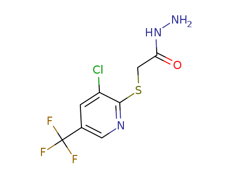 2-([3-CHLORO-5-(TRIFLUOROMETHYL)-2-PYRIDINYL]SULFANYL)ACETOHYDRAZIDE