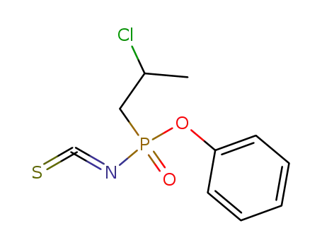 O-phenyl 2-chloropropylisothiocyanatophosphonate