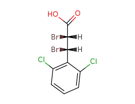 (2RS,3SR)-2,3-dibromo-3-(2,6-dichlorophenyl)propanoic acid
