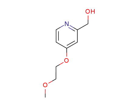 Molecular Structure of 787622-88-2 (4-METHOXYETHOXY-2-HYDROXYMETHYLPYRIDINE)