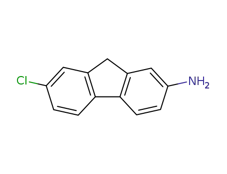 Molecular Structure of 6957-62-6 (7-chloro-9H-fluoren-2-amine)