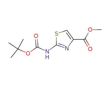 2-TERT-BUTOXYCARBONYLAMINOTHIAZOLE-4-CARBOXYLIC ACID 메틸 에스테르