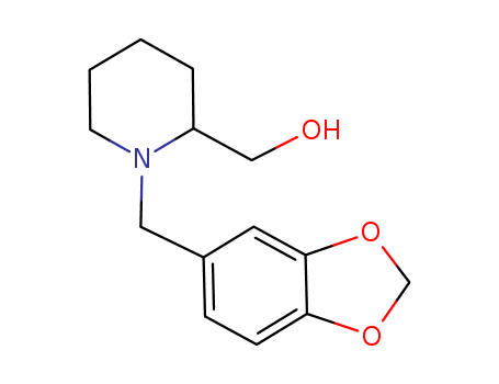 (1-(Benzo[d][1,3]dioxol-5-ylmethyl)piperidin-2-yl)methanol