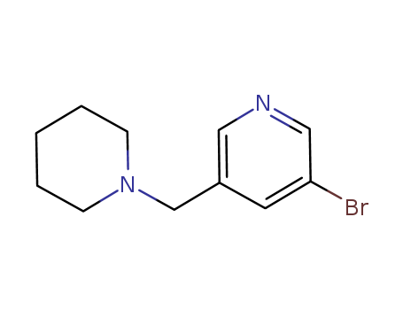 3-BroMo-5-(piperidin-1-ylMethyl)pyridine