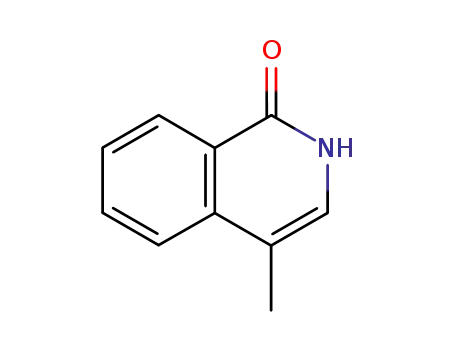Molecular Structure of 77077-83-9 (4-Methyl-2H-isoquinolin-1-one)