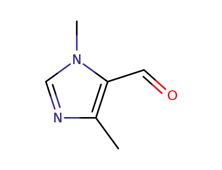 Molecular Structure of 368833-94-7 (1,5-Dimethyl-1H-imidazole-4-carbaldehyde)